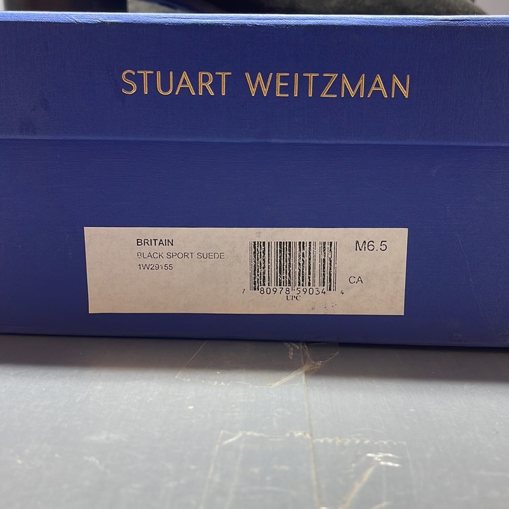 Floor Sample Stuart Weitzman Britain Boot Sb13 Bl… - image 3